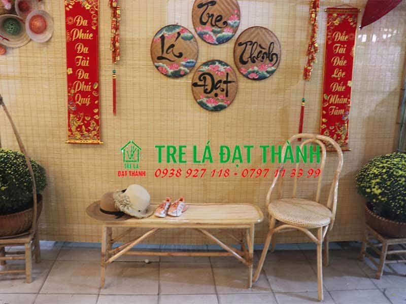 Ghế Thonet Mặt Mây - GTMM006